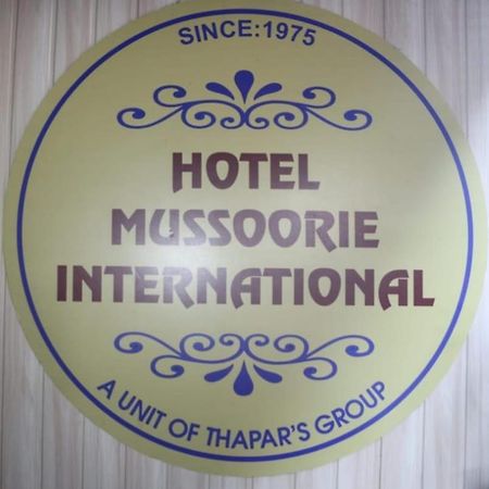 Hotel The Mussoorie International Eksteriør billede