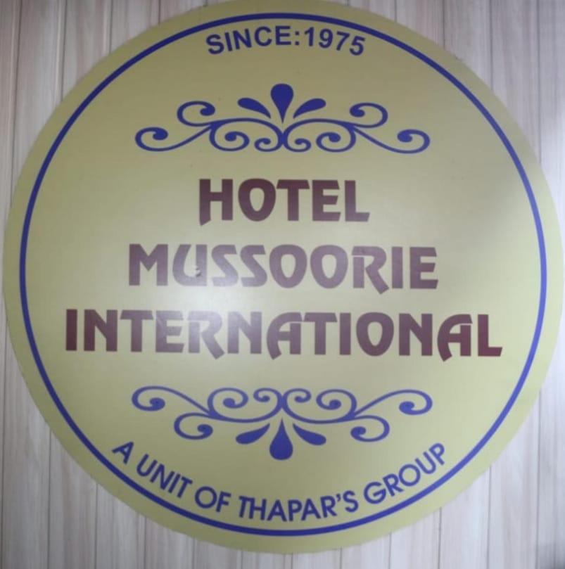 Hotel The Mussoorie International Eksteriør billede